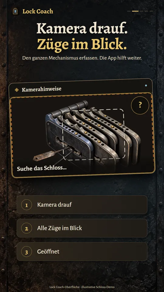Kamera drauf. Züge im Blick. Den ganzen Mechanismus erfassen. Die App hilft weiter.