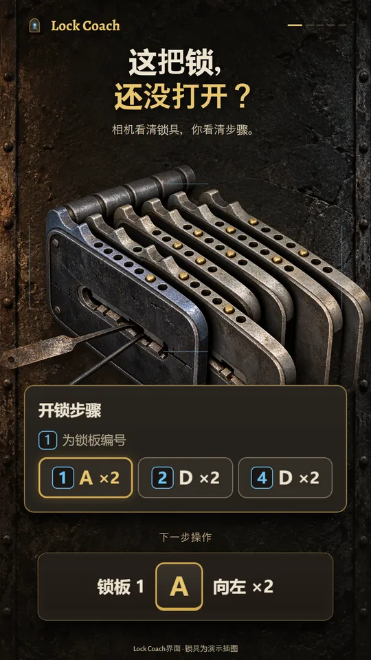 这把锁，还没打开？相机看清锁具，你看清步骤。